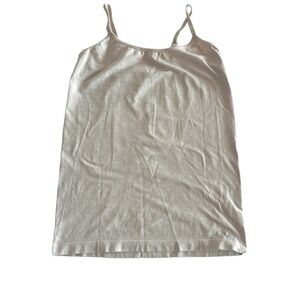 Kathy Ireland Camisole Shapewear with Adjustable Straps Light  Gray XL